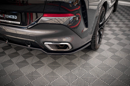 Rear Splitter (with vertical bars) V.2 suitable for BMW X6 M-Pack G06