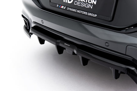 Rear Splitter (with vertical bars) V.2 suitable for BMW X6 M-Pack G06 Facelift