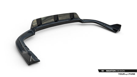 Rear Splitter (with vertical bars) V.2 suitable for BMW X6 M-Pack G06 Facelift
