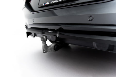 Rear Splitter (with vertical bars) V.2 suitable for BMW X6 M-Pack G06 Facelift