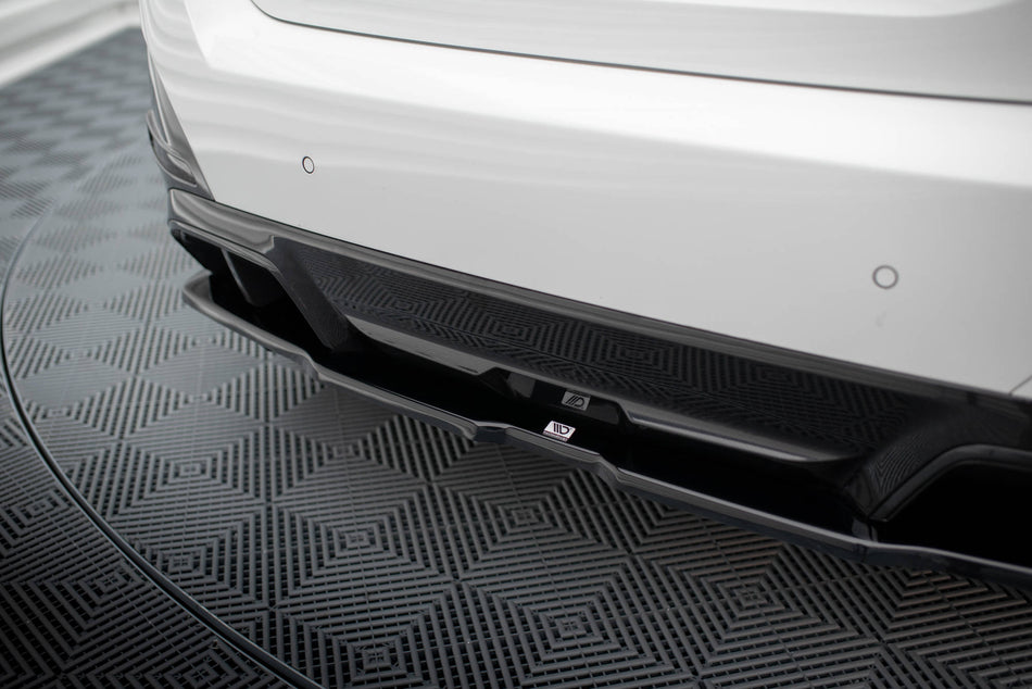 Rear Splitter (with vertical bars) V.2 suitable for BMW i4 M-Pack G26