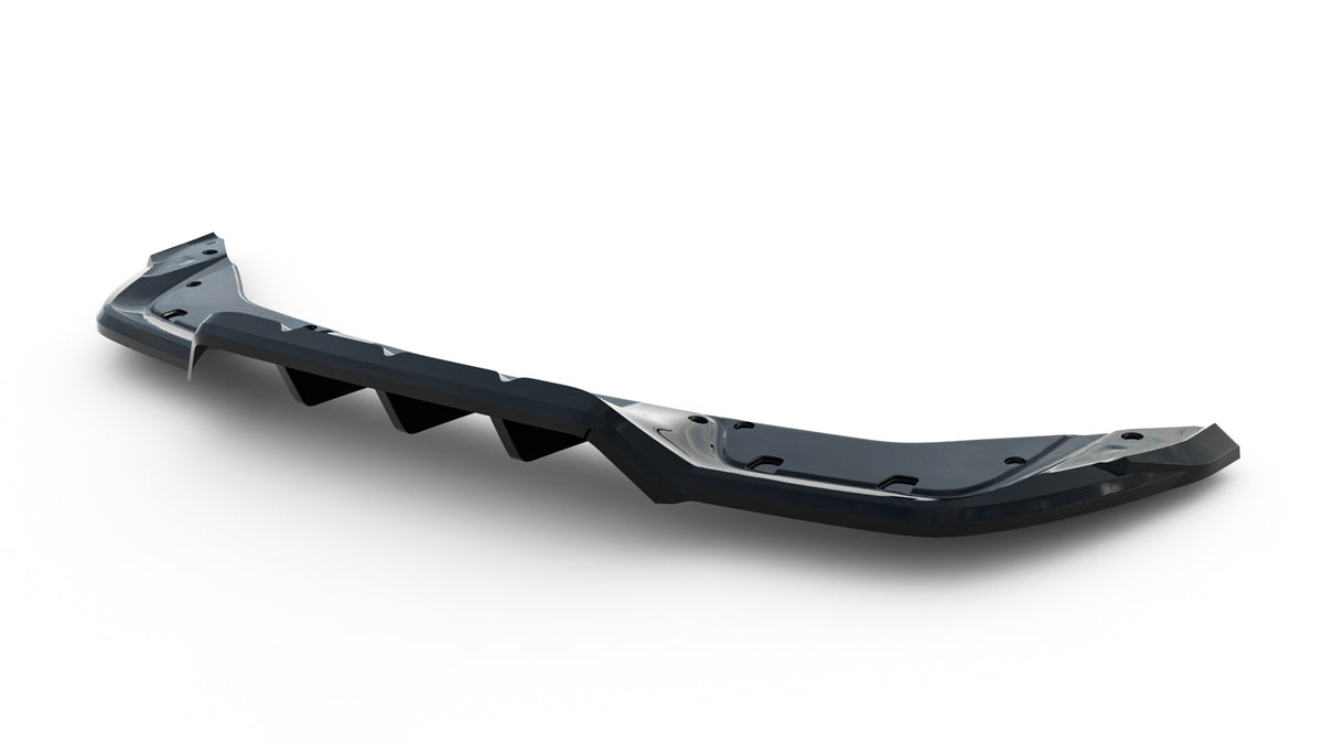 Rear Splitter (with vertical bars) V.2 suitable for Cupra Leon Hatchback Mk1 Facelift
