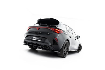 Rear Splitter (with vertical bars) V.2 suitable for Cupra Leon Hatchback Mk1 Facelift