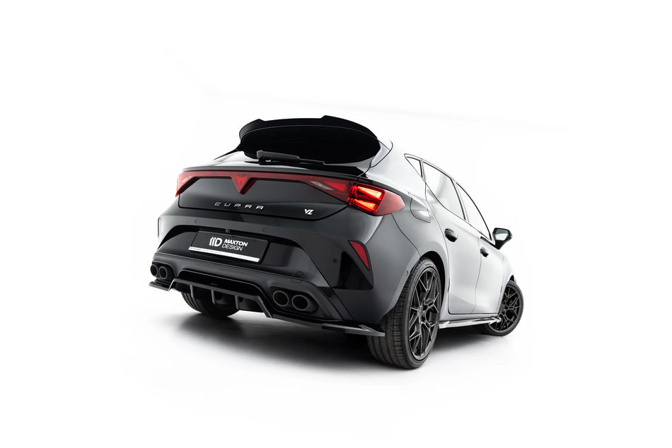Rear Splitter (with vertical bars) V.2 suitable for Cupra Leon Hatchback Mk1 Facelift
