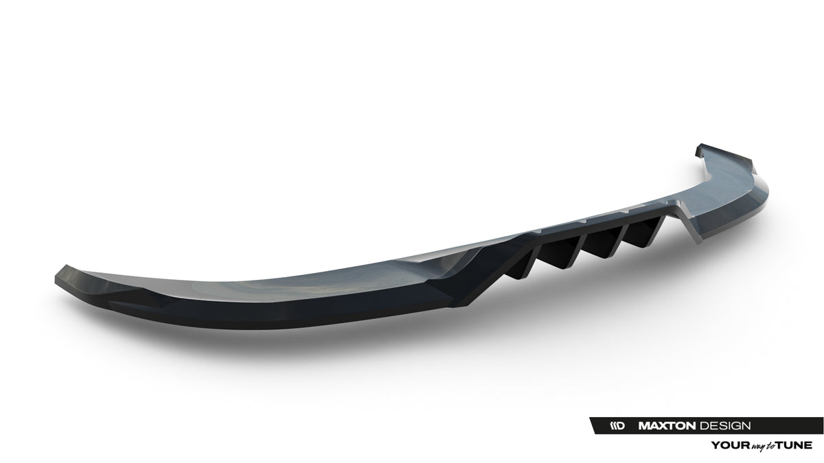 Rear Splitter (with vertical bars) V.2 suitable for Cupra Terramar Mk1 (Version without towbar)