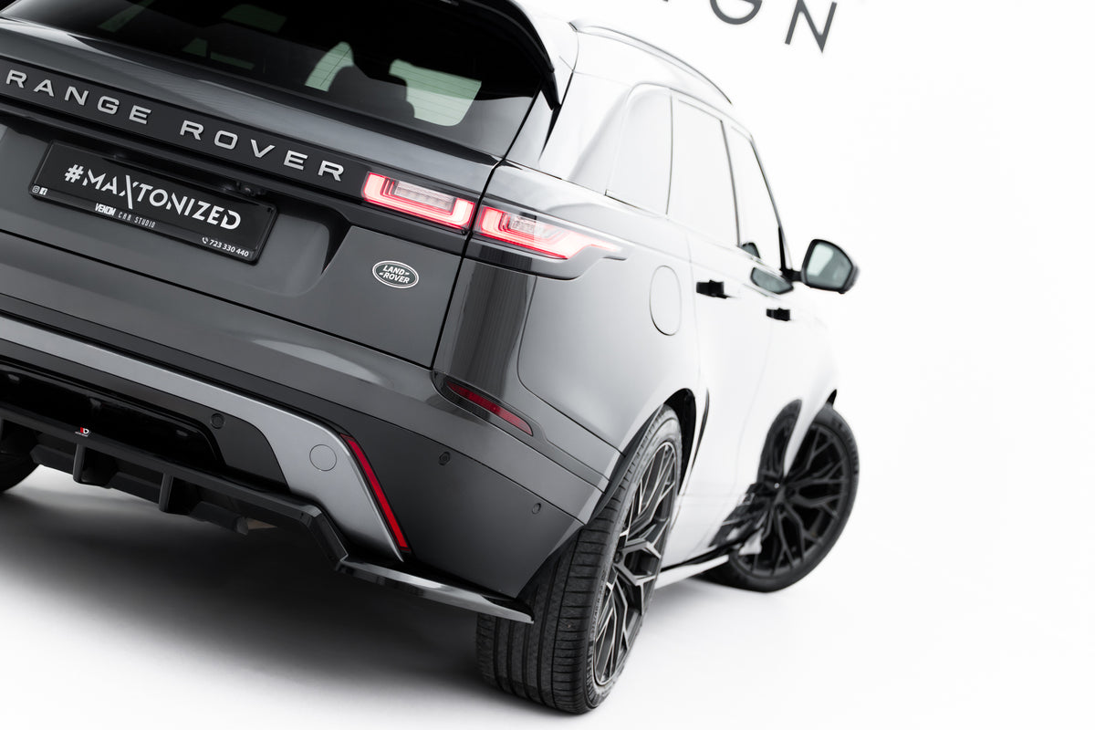 Rear Splitter (with vertical bars) V.2 suitable for Land Rover Range Rover Velar R-Dynamic Mk1