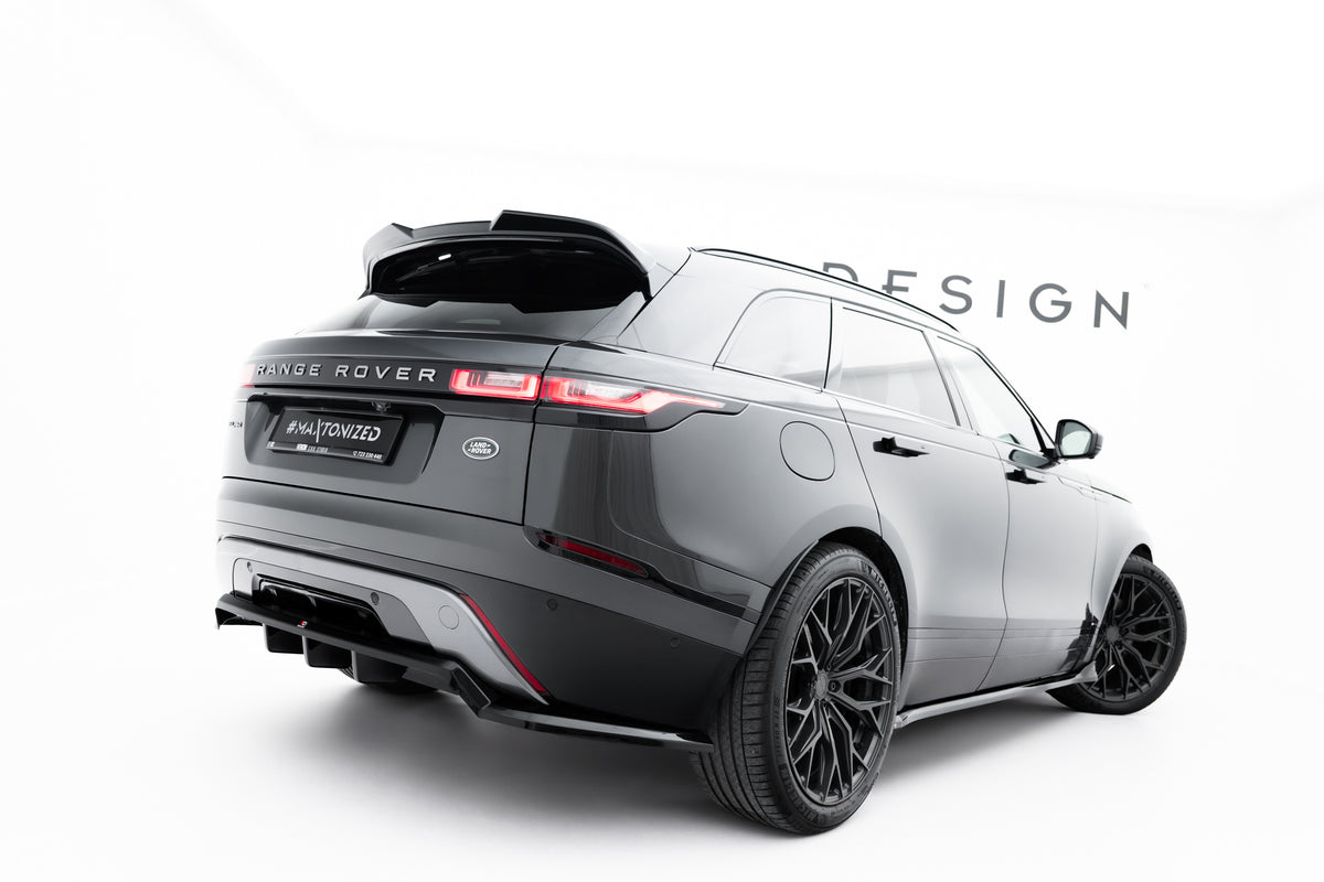 Rear Splitter (with vertical bars) V.2 suitable for Land Rover Range Rover Velar R-Dynamic Mk1