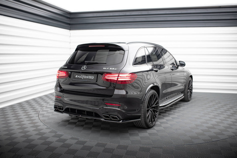 Rear Splitter (with vertical bars) V.2 suitable for Mercedes-AMG GLC 63 SUV X253
