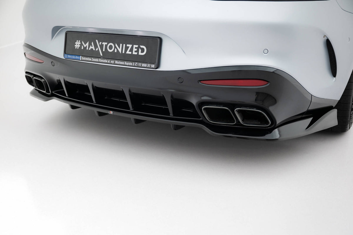 Rear Splitter (with vertical bars) V.2 suitable for Mercedes-AMG GT 63 / 55 / 63 S E Performance C192