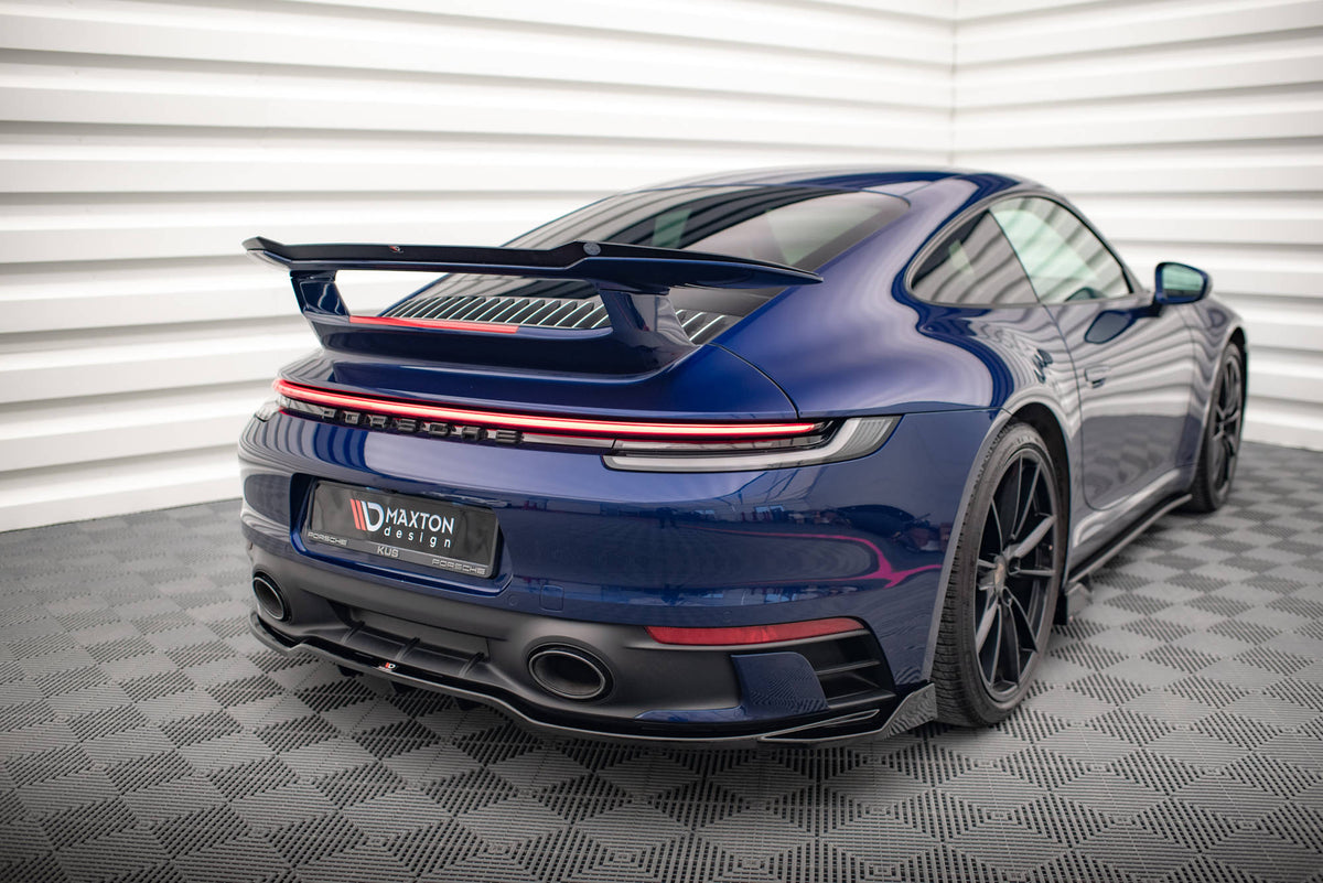 Rear Splitter (with vertical bars) V.2 suitable for Porsche 911 Carrera Aero / Carrera GTS 992