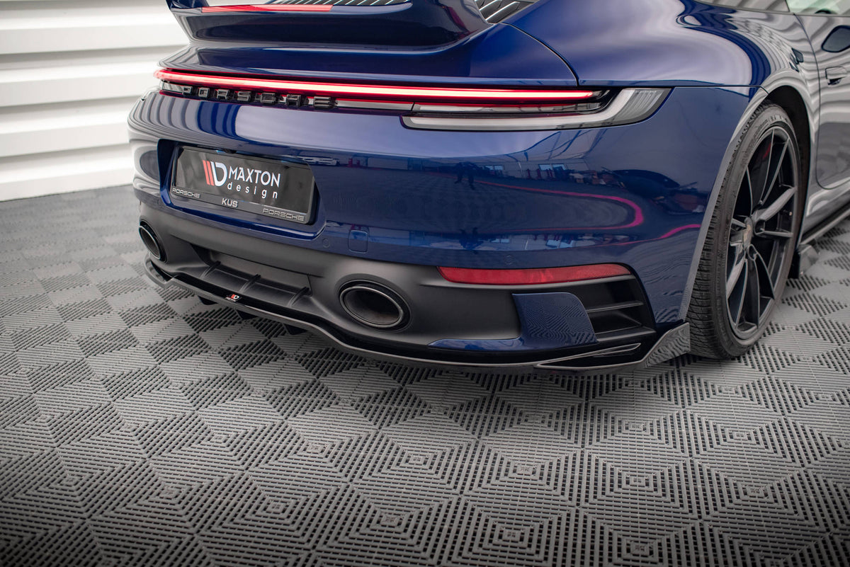 Rear Splitter (with vertical bars) V.2 suitable for Porsche 911 Carrera Aero / Carrera GTS 992