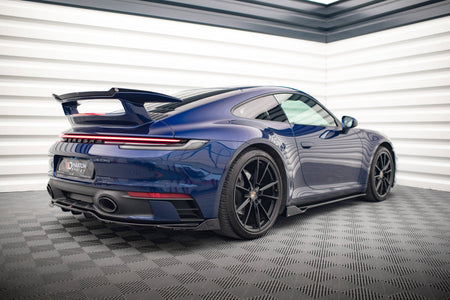 Rear Splitter (with vertical bars) V.2 suitable for Porsche 911 Carrera Aero / Carrera GTS 992