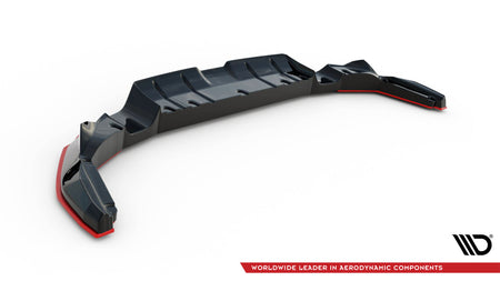 Rear Splitter (with vertical bars) V.2 suitable for Subaru BRZ Mk2