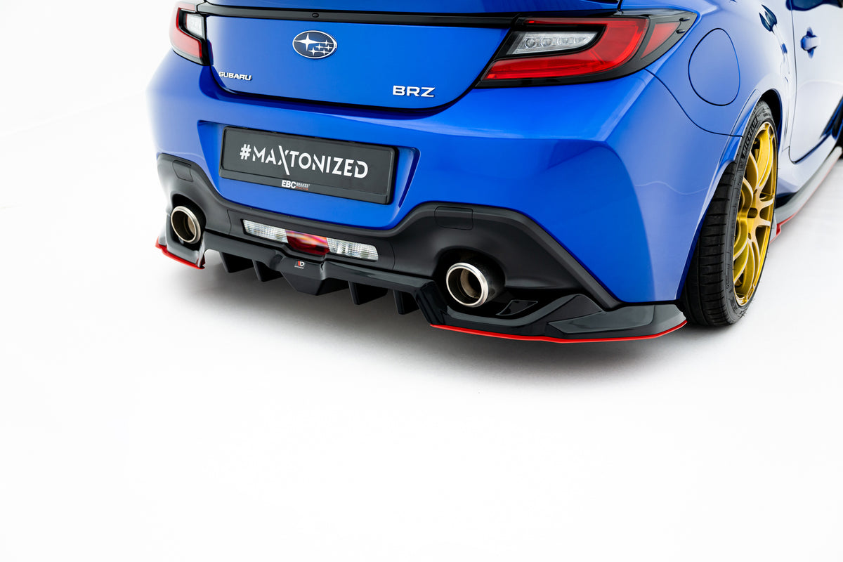 Rear Splitter (with vertical bars) V.2 suitable for Subaru BRZ Mk2