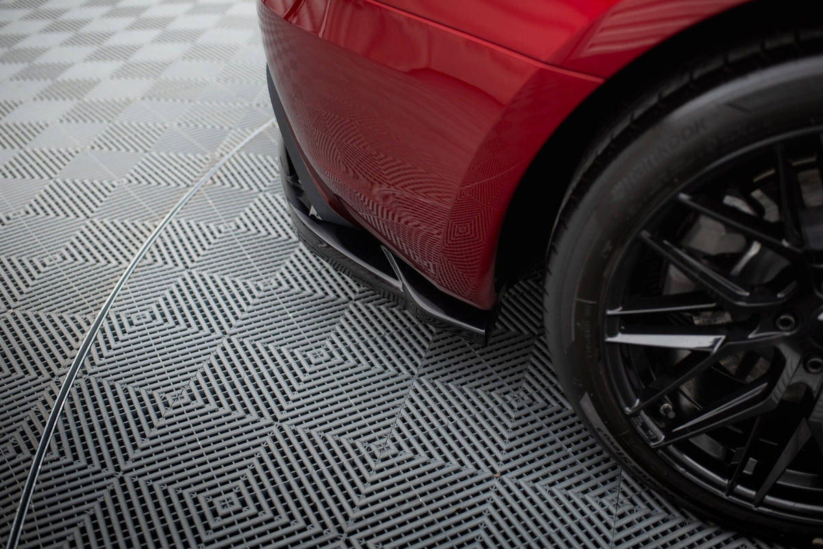Rear Splitter (with vertical bars) V.2 suitable for Tesla Model 3 Project Highland(Facelift)