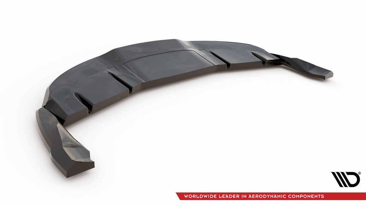 Rear Splitter (with vertical bars) V.2 suitable for Tesla Model 3 Project Highland(Facelift)