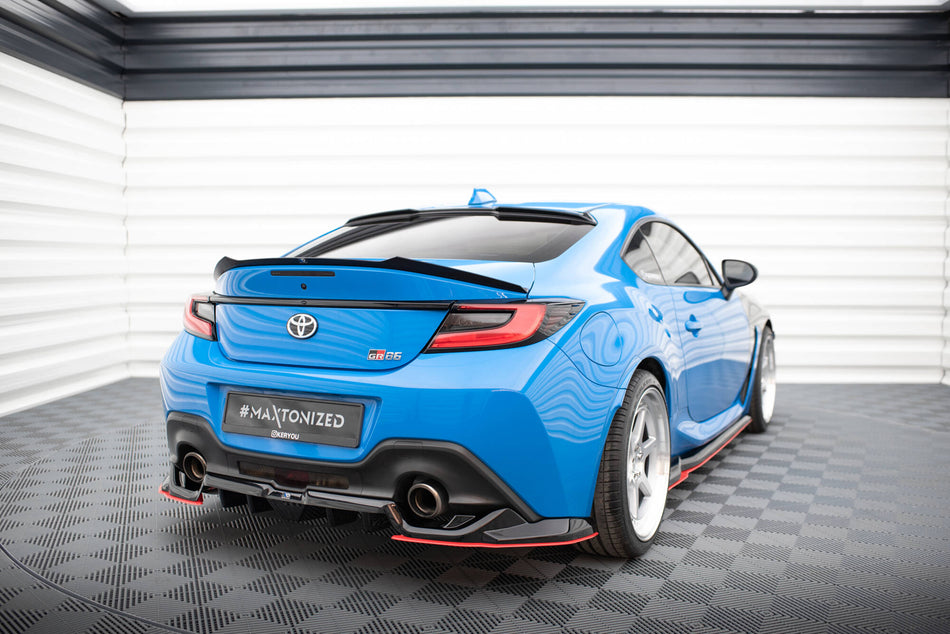 Rear Splitter (with vertical bars) V.2 suitable for Toyota GR86 Mk1
