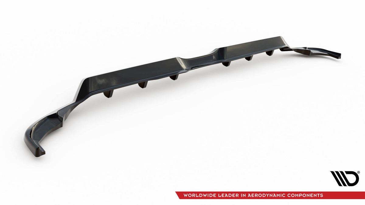 Rear Splitter (with vertical bars) V.2 suitable for Toyota Yaris Mk4