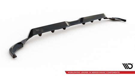 Rear Splitter (with vertical bars) V.2 suitable for Toyota Yaris Mk4
