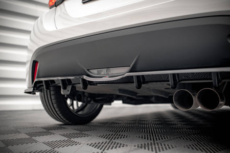 Rear Splitter (with vertical bars) V.2 suitable for Toyota Yaris Mk4