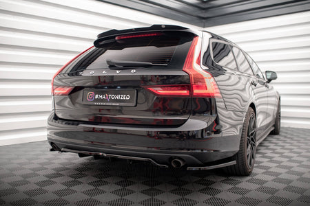 Rear Splitter (with vertical bars) V.2 suitable for Volvo V90 Mk2
