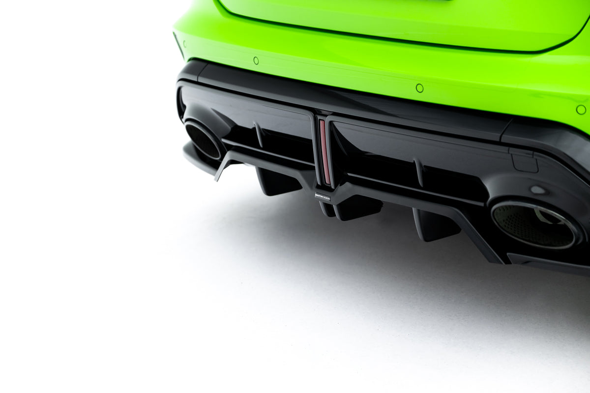 Rear Splitter (with vertical bars) V.3 suitable for Audi RS3 Sportback 8Y Facelift
