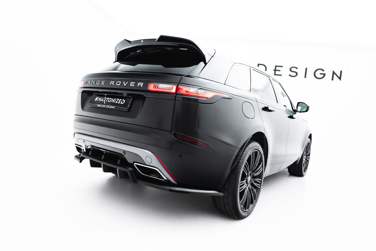 Rear Splitter (with vertical bars) V.3 suitable for Land Rover Range Rover Velar R-Dynamic Mk1