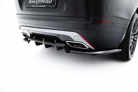 Rear Splitter (with vertical bars) V.3 suitable for Land Rover Range Rover Velar R-Dynamic Mk1