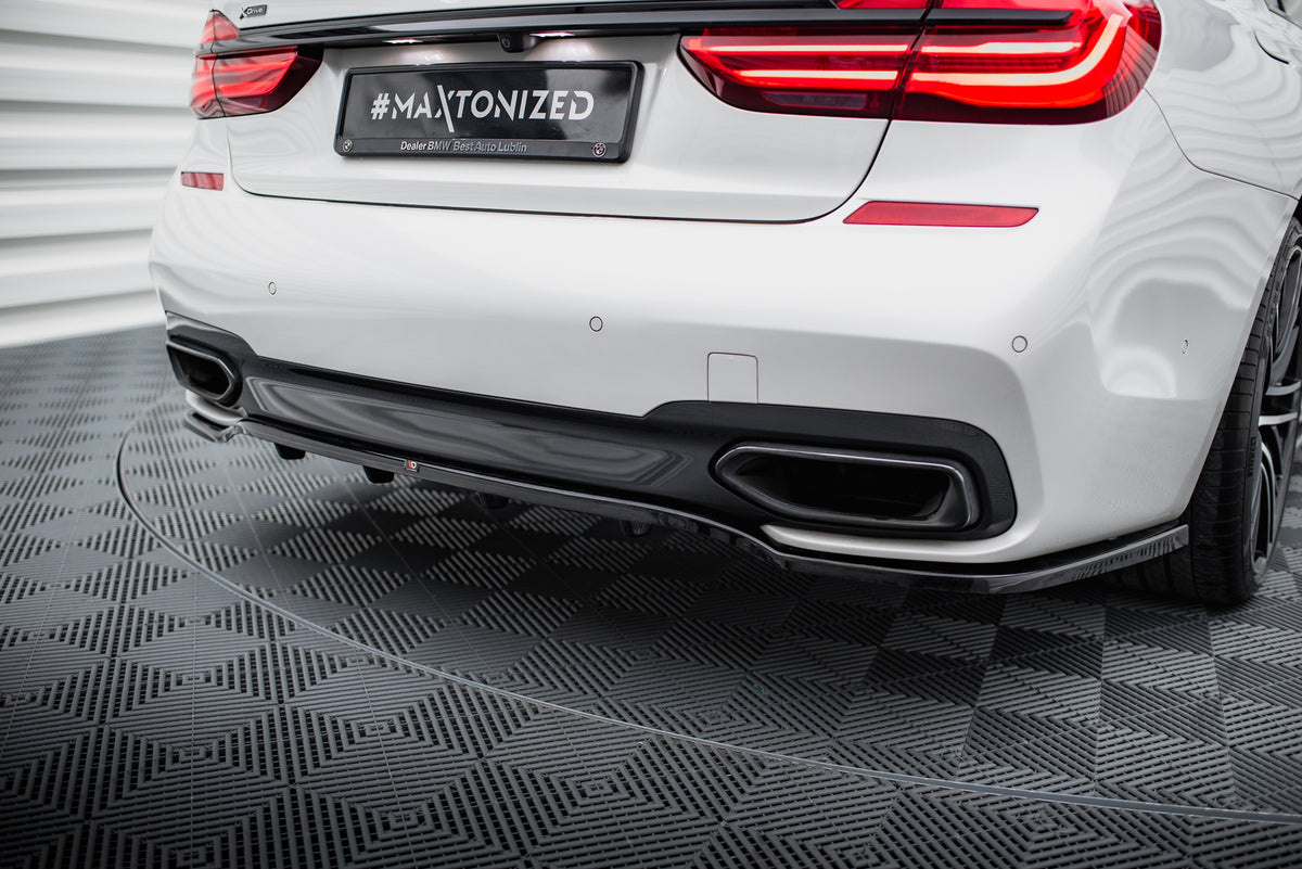 Rear Splitter (with vertical bars) for suitable for BMW 7 M-Pack G11 /G12