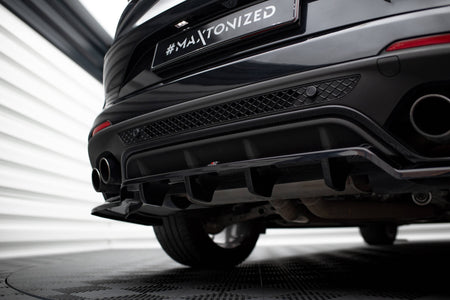 Rear Splitter (with vertical bars) suitable for Alfa Romeo Stelvio Quadrifoglio Mk1