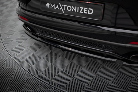 Rear Splitter (with vertical bars) suitable for Alfa Romeo Stelvio Quadrifoglio Mk1