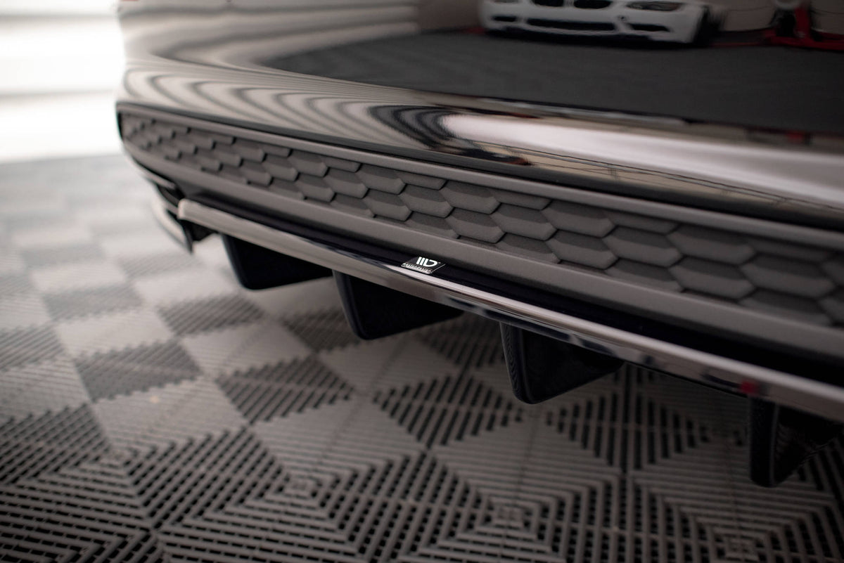 Rear Splitter (with vertical bars) suitable for Audi A3 S-Line Sedan 8Y