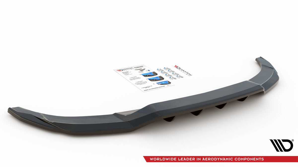 Rear Splitter (with vertical bars) suitable for Audi A3 S-Line Sportback 8Y