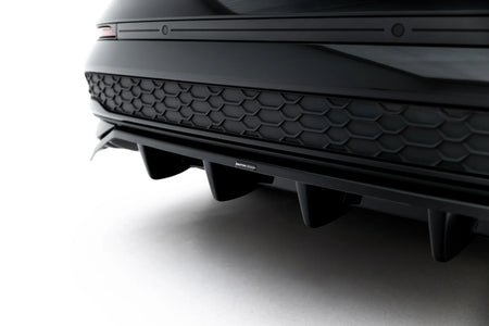 Rear Splitter (with vertical bars) suitable for Audi A3 Sedan 8Y Facelift
