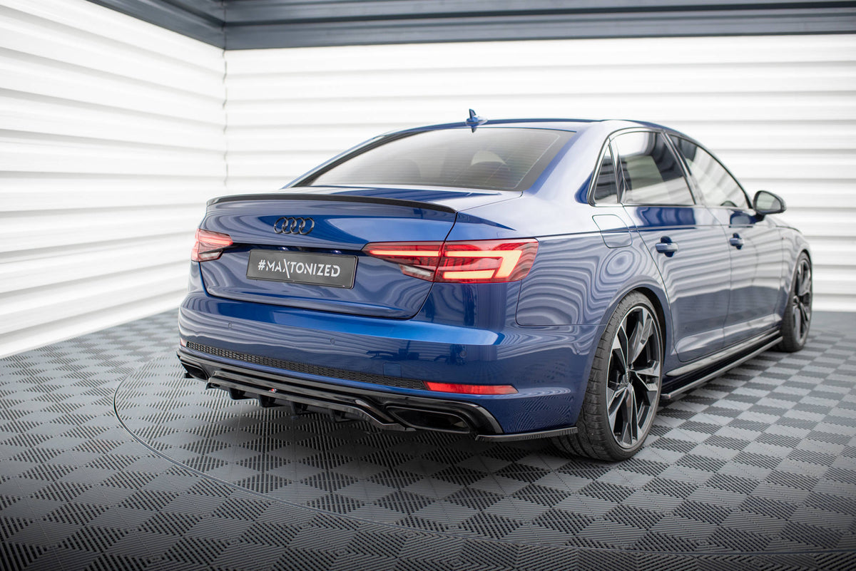 Rear Splitter (with vertical bars) suitable for Audi A4 Competition B9