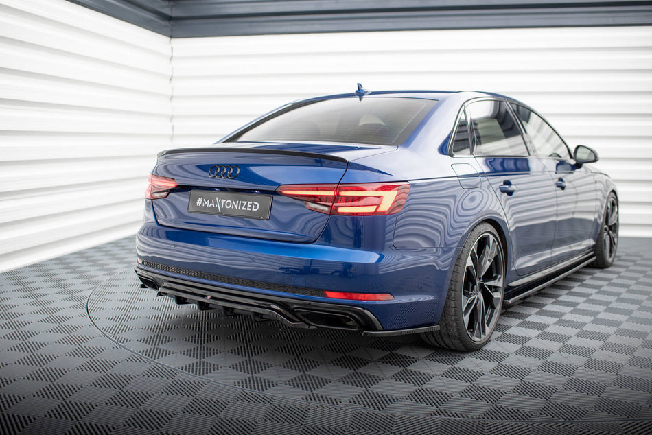 Rear Splitter (with vertical bars) suitable for Audi A4 Competition B9