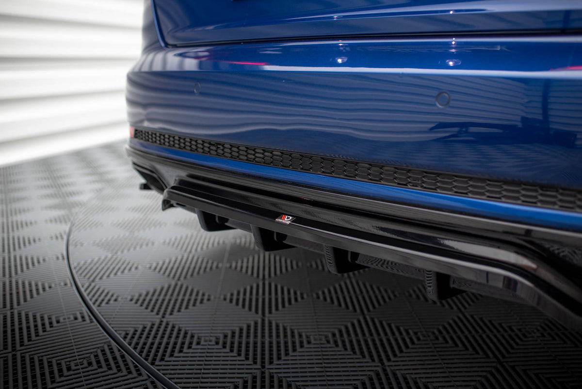 Rear Splitter (with vertical bars) suitable for Audi A4 Competition B9