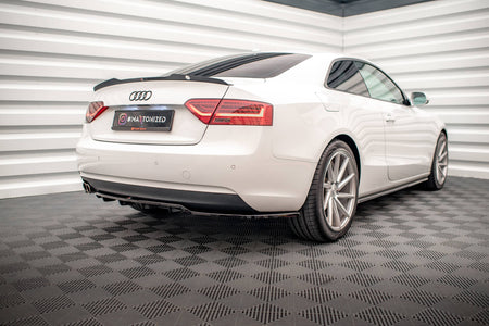 Rear Splitter (with vertical bars) suitable for Audi A5 Coupe 8T Facelift