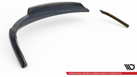 Rear Splitter (with vertical bars) suitable for Audi A5 Coupe 8T Facelift