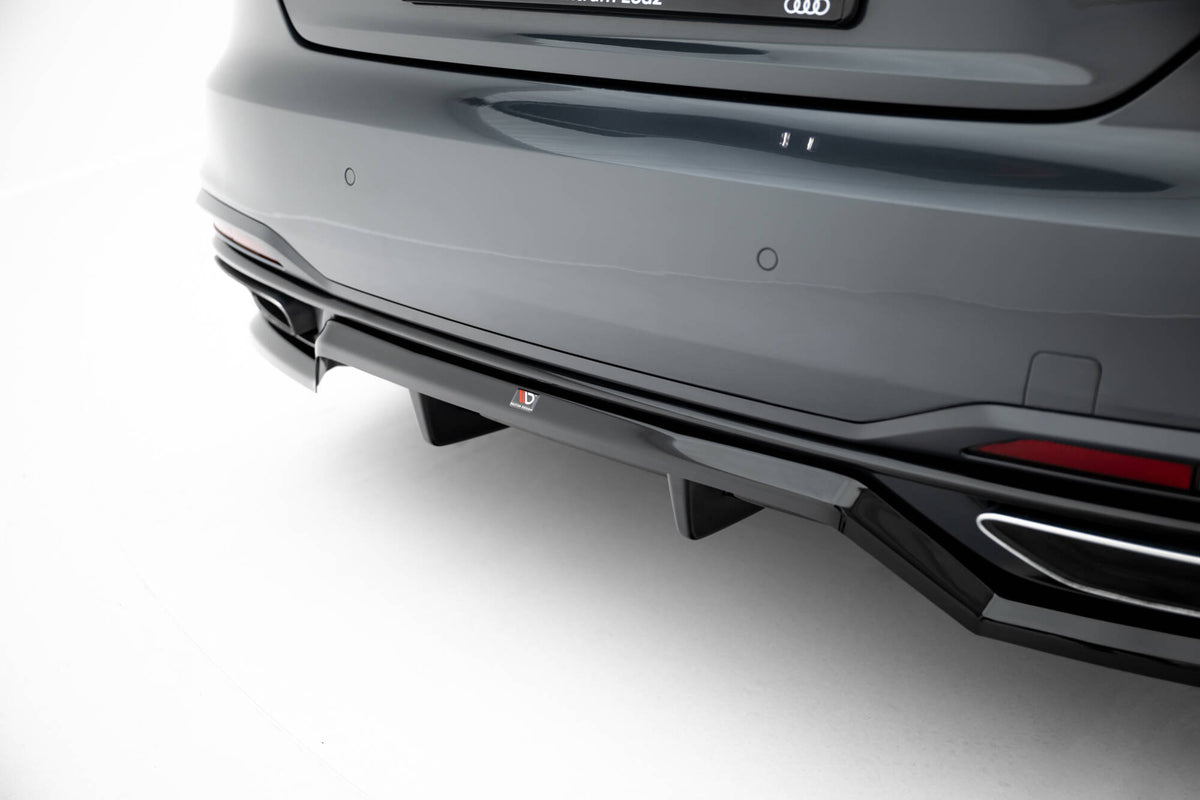 Rear Splitter (with vertical bars) suitable for Audi A5 F5 Facelift