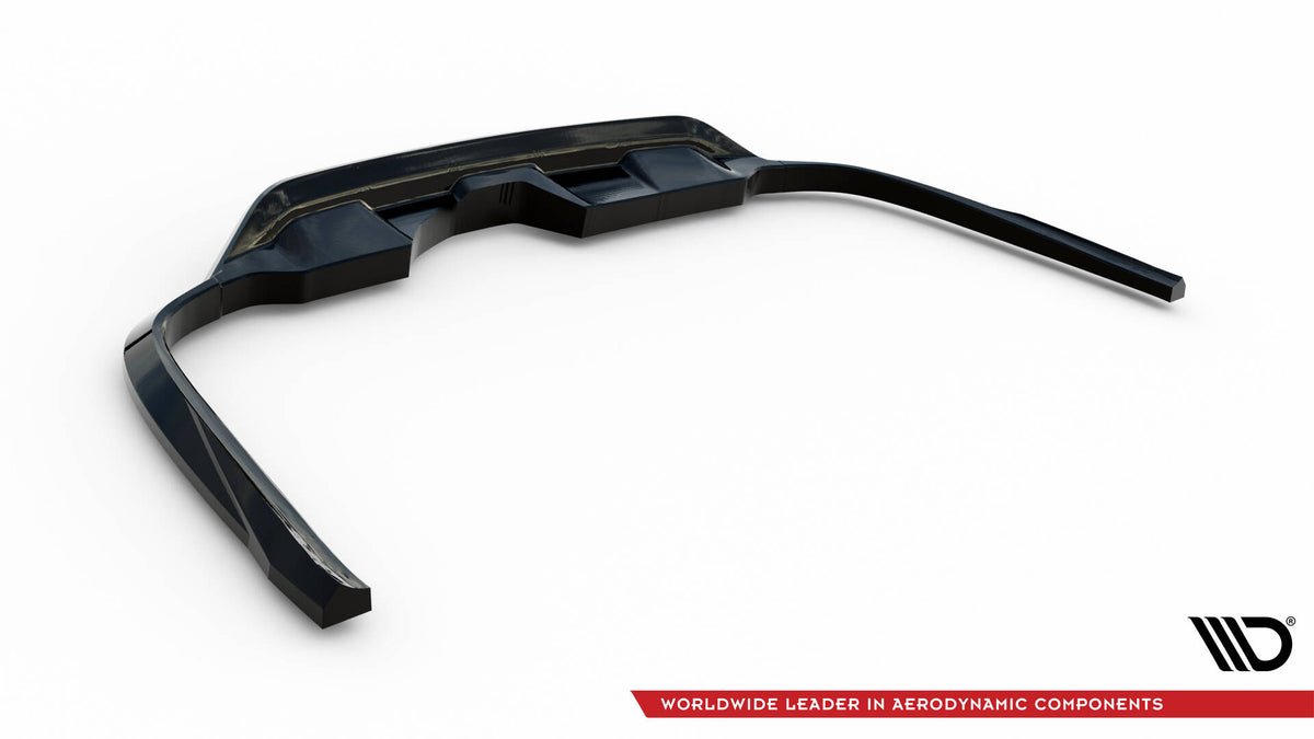 Rear Splitter (with vertical bars) suitable for Audi A6 Allroad C8