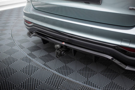 Rear Splitter (with vertical bars) suitable for Audi A6 Allroad C8