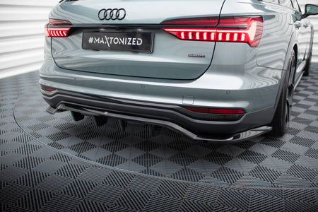 Rear Splitter (with vertical bars) suitable for Audi A6 Allroad C8