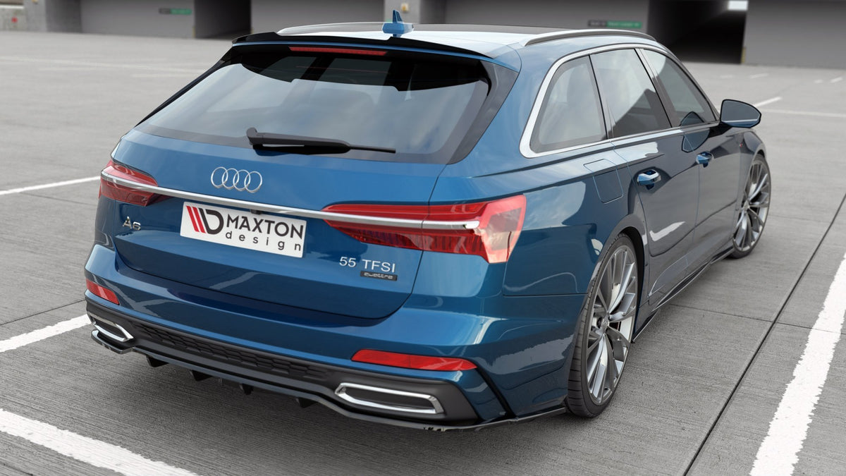 Rear Splitter (with vertical bars) suitable for Audi A6 S-Line C8