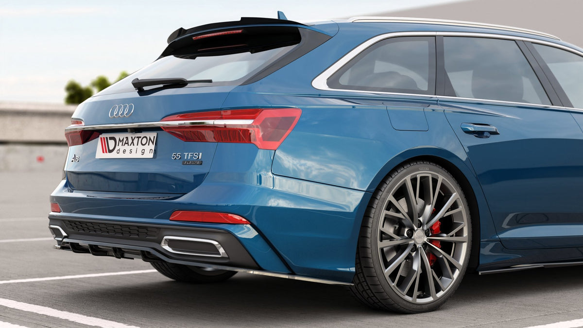 Rear Splitter (with vertical bars) suitable for Audi A6 S-Line C8