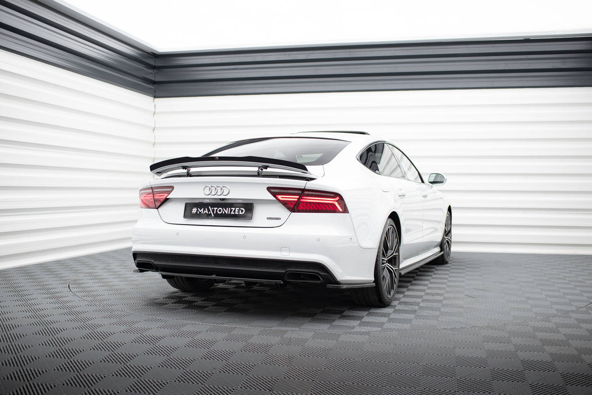 Rear Splitter (with vertical bars) suitable for Audi A7 S-Line C7 Facelift