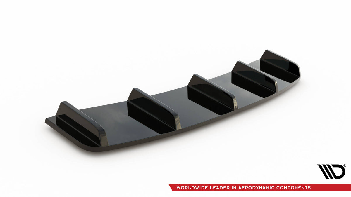 Rear Splitter (with vertical bars) suitable for Audi A7 S-Line C7 Facelift
