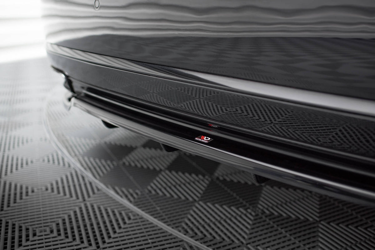 Rear Splitter (with vertical bars) suitable for Audi A8 D4 Facelift