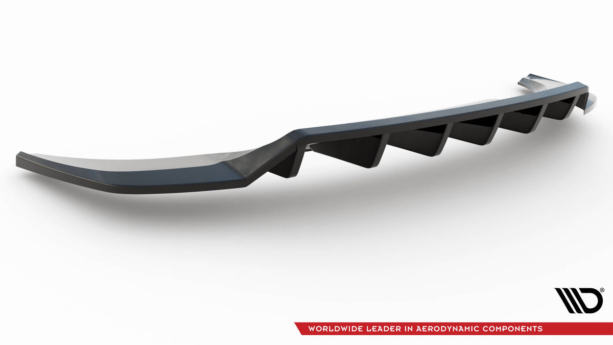 Rear Splitter (with vertical bars) suitable for Audi Q3 S-Line SUV F3