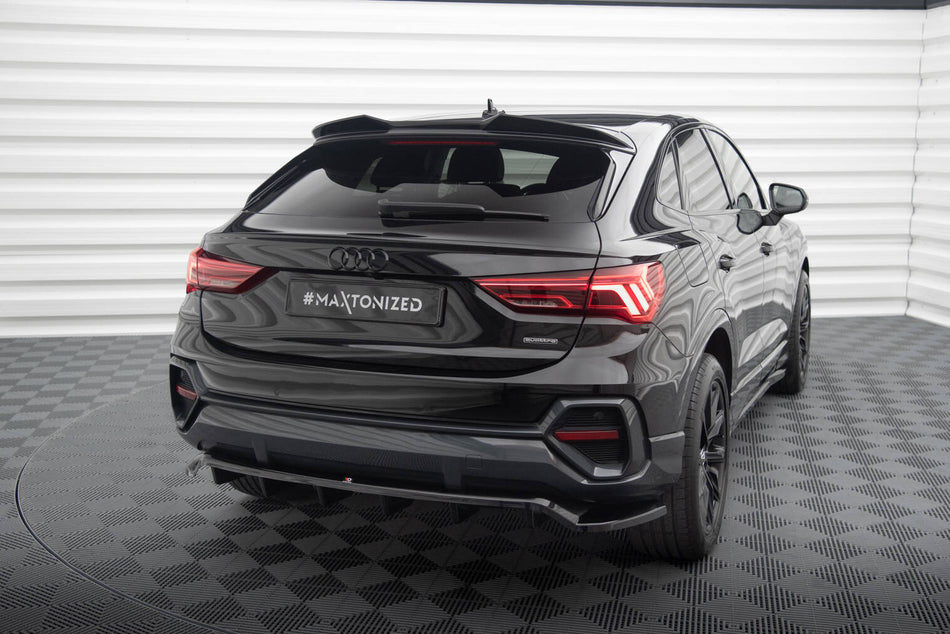 Rear Splitter (with vertical bars) suitable for Audi Q3 Sportback F3